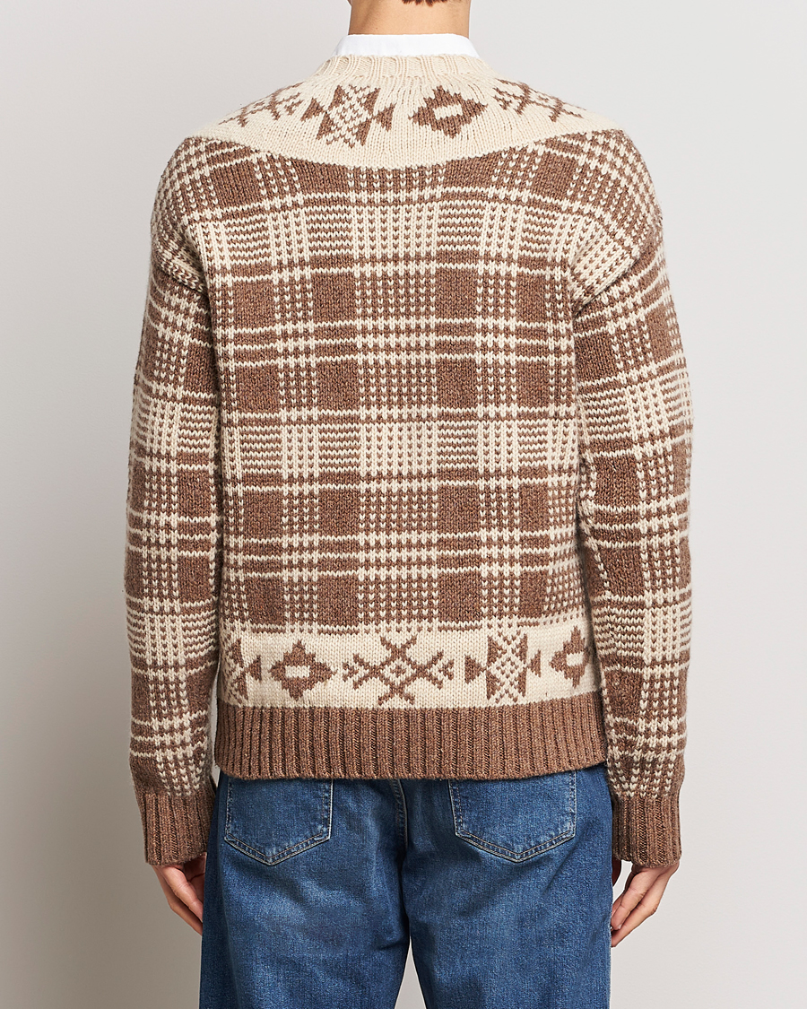 Herre | Gensere | Polo Ralph Lauren | Wool Knitted Crew Neck Sweater Medium Brown