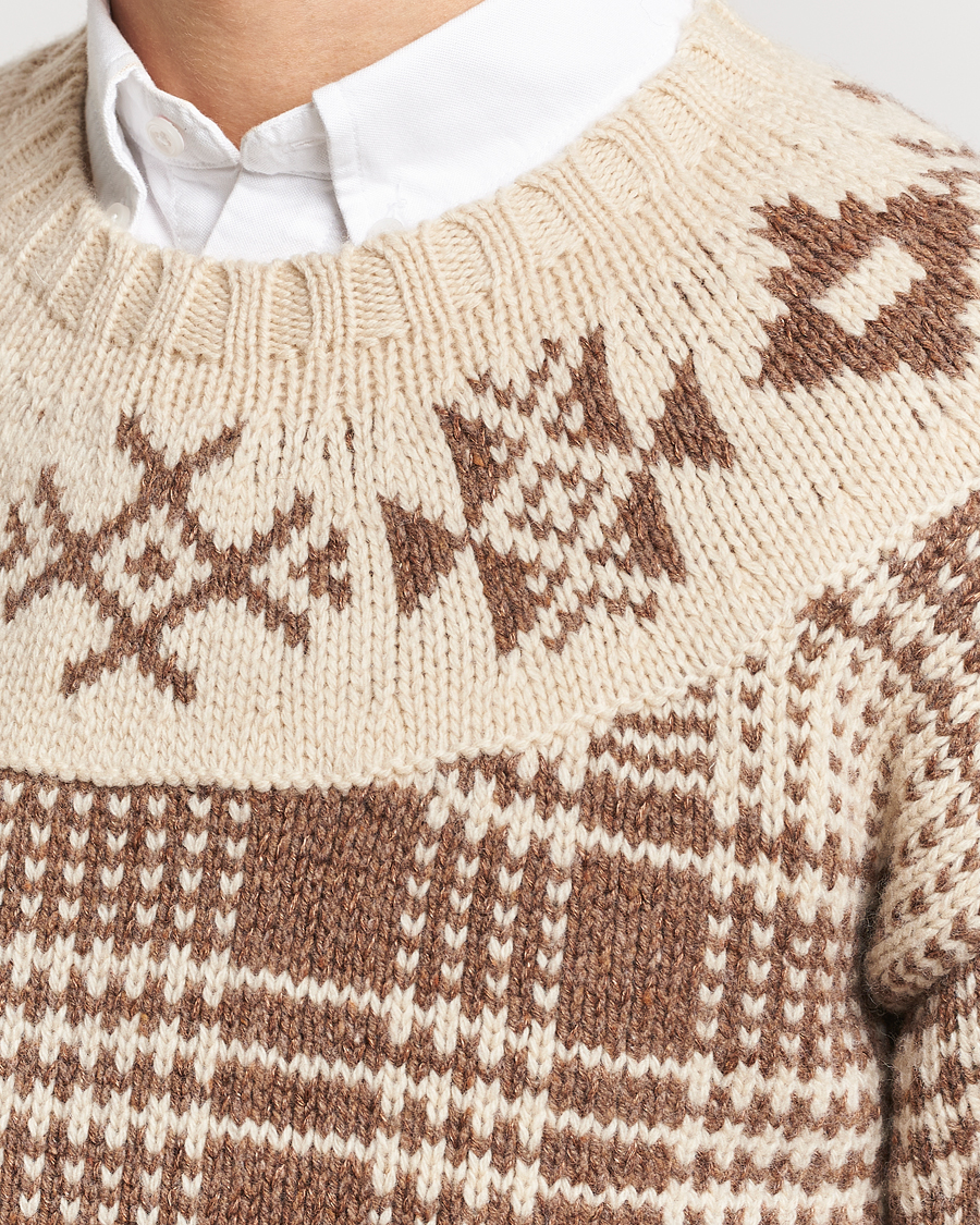 Herre | Gensere | Polo Ralph Lauren | Wool Knitted Crew Neck Sweater Medium Brown