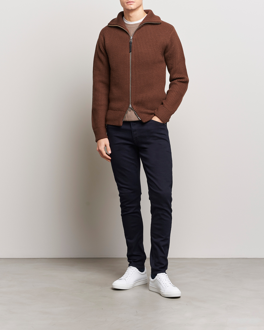 Herre | Jeans | Tiger of Sweden | Evolve Stretch Cotton Jeans Black