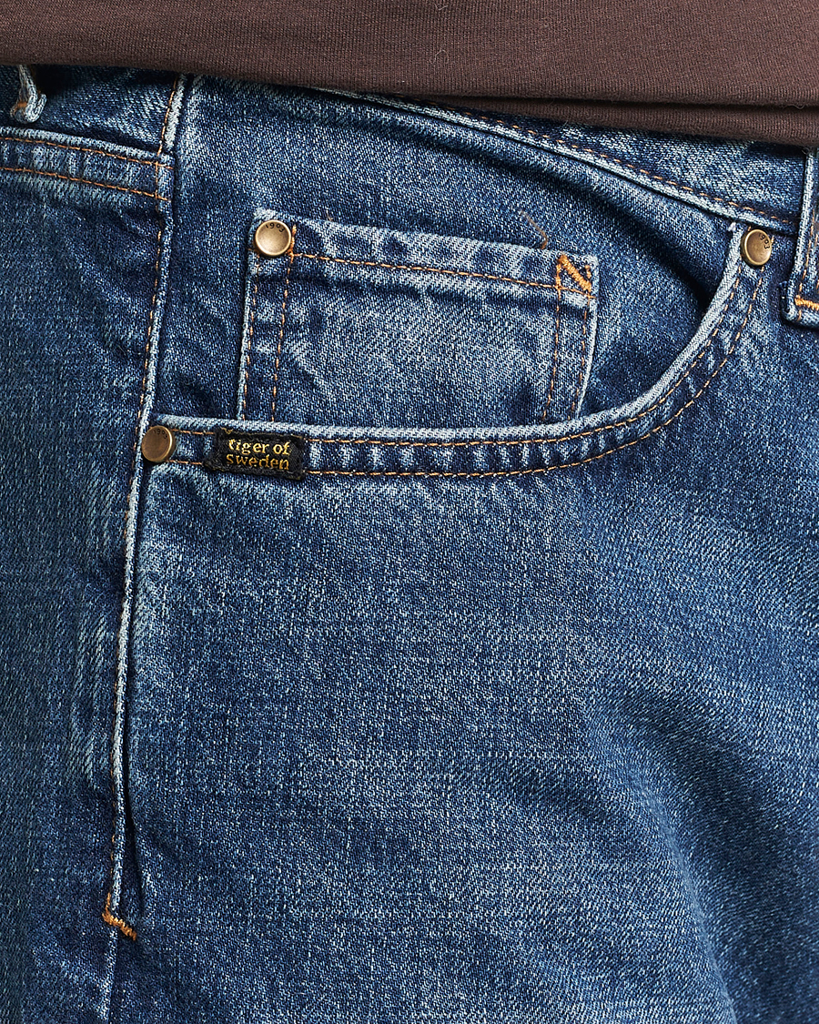 Herre | Jeans | Tiger of Sweden | Alec Cotton Jeans Midnight Blue
