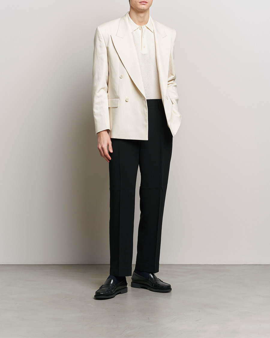 Herre | Dressjakker | Filippa K | Boxy Linen Blazer Bone White