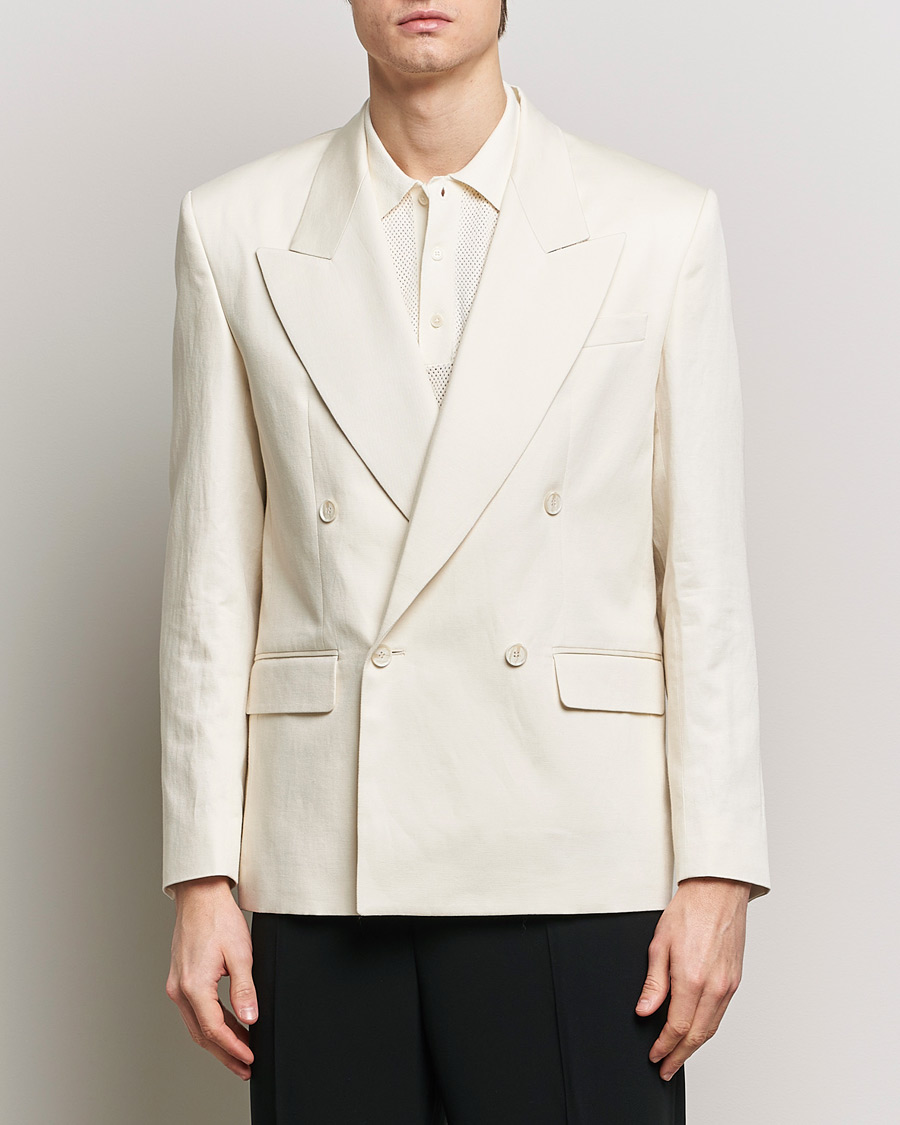 Herre | Dressjakker | Filippa K | Boxy Linen Blazer Bone White