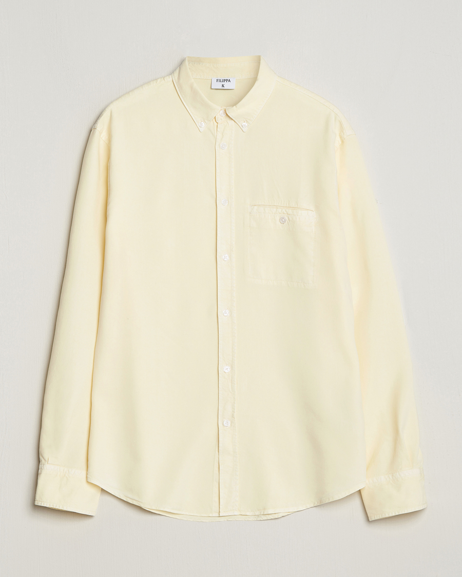Herre | Skjorter | Filippa K | Zachary Lyocell Shirt Soft Yellow
