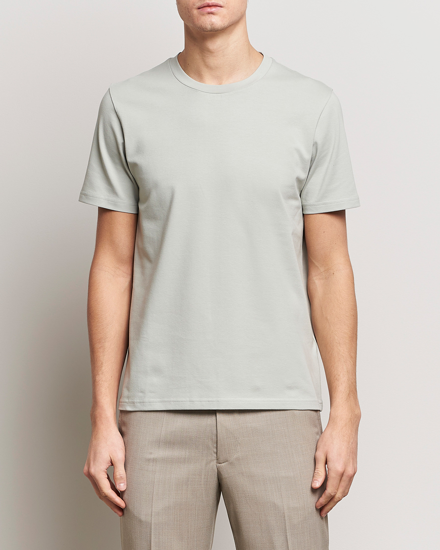 Herre | Avdelinger | Filippa K | Soft Lycra T-Shirt Green Grey