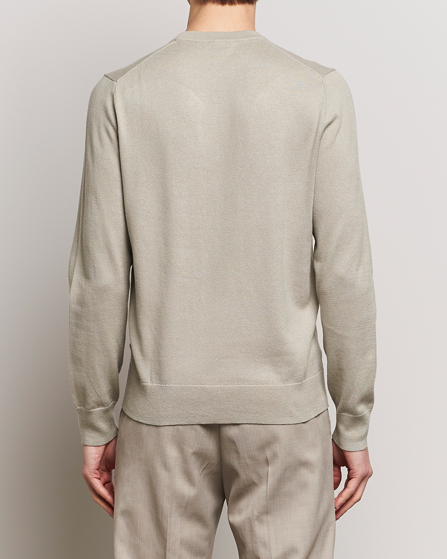 Herre | Gensere | Filippa K | Cotton Merino Sweater Light Sage