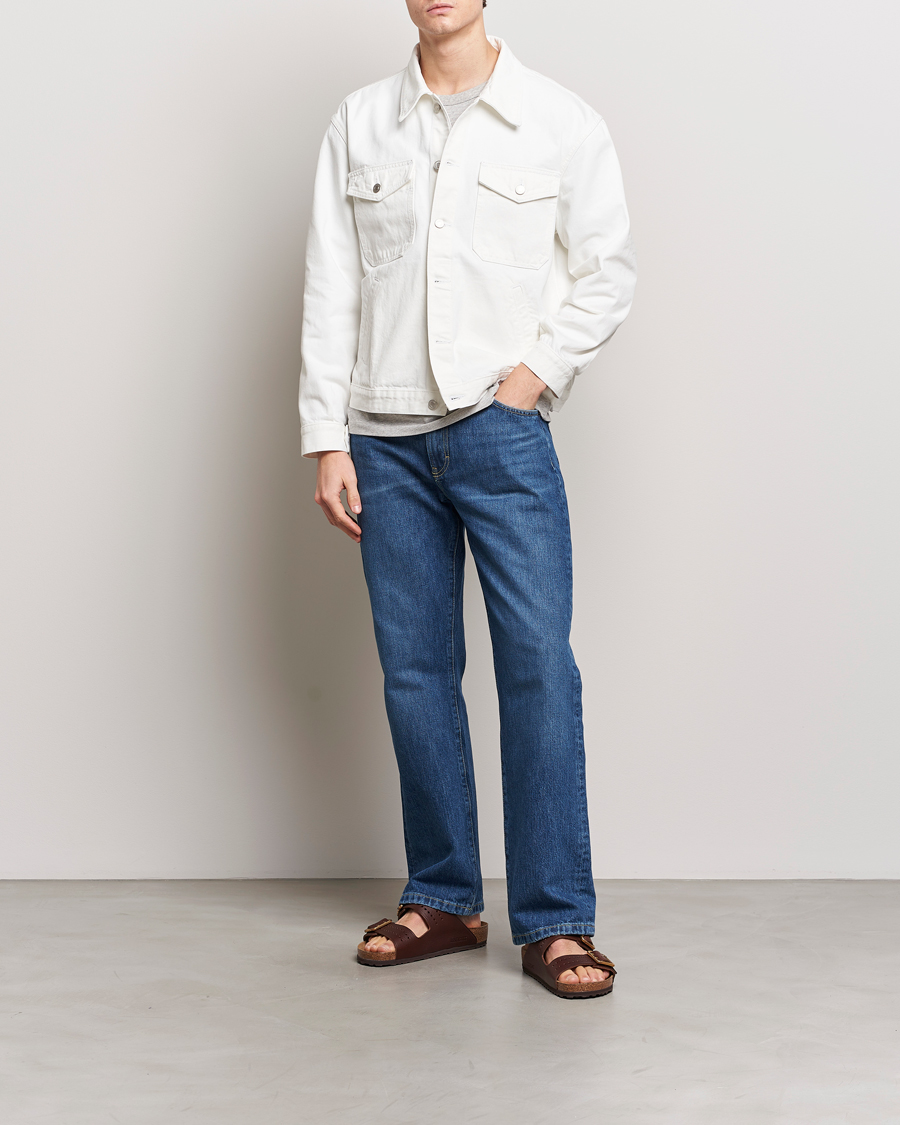 Herre | Jakker | Jeanerica | Flo Denim Jacket Natural White