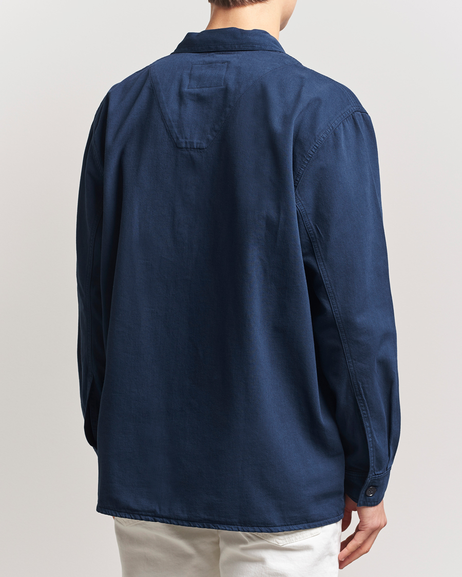 Herre | Skjorter | Jeanerica | Lala Popover Shirt Dark Navy