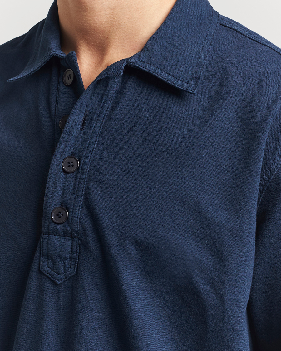 Herre | Skjorter | Jeanerica | Lala Popover Shirt Dark Navy
