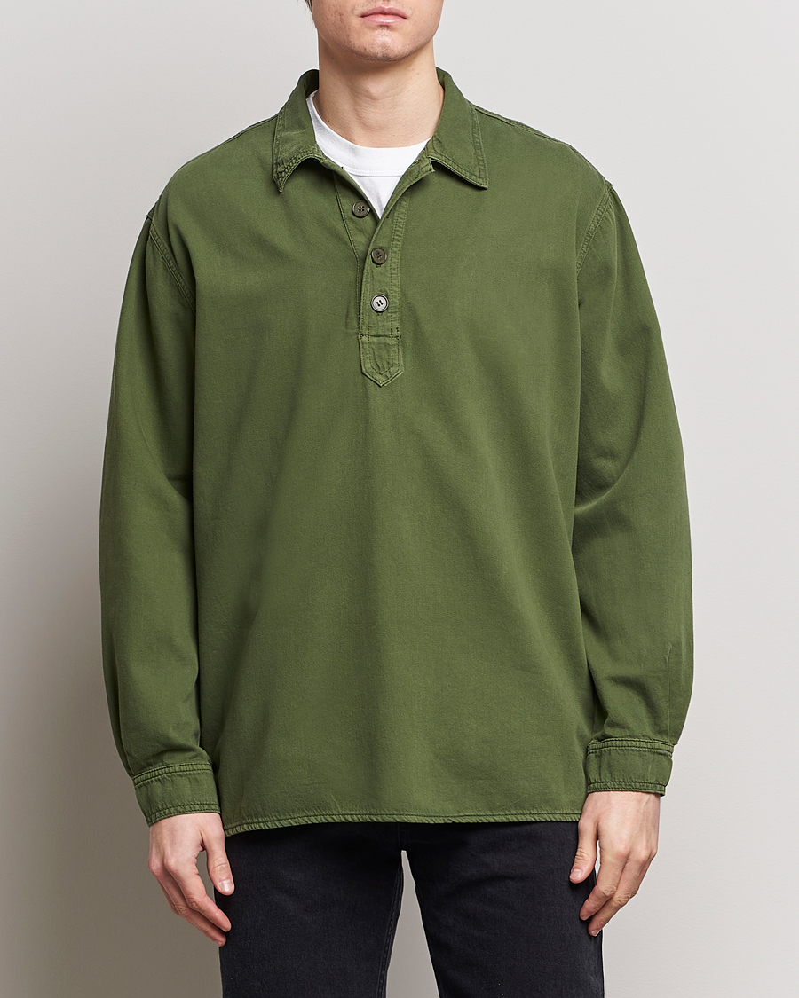 Herre | Avdelinger | Jeanerica | Lala Popover Shirt Green