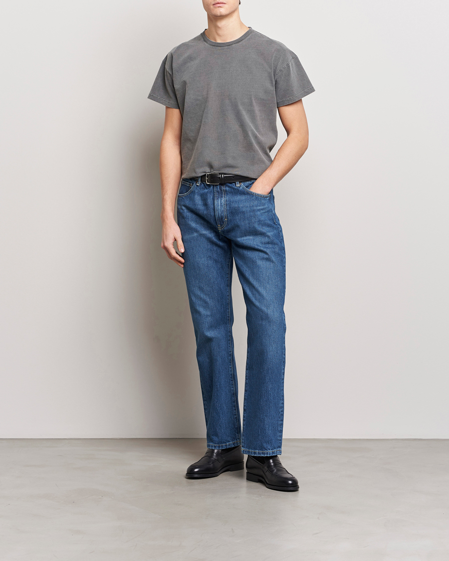 Herre | Jeans | Jeanerica | SM010 Straight Jeans Tom Mid Blue Wash