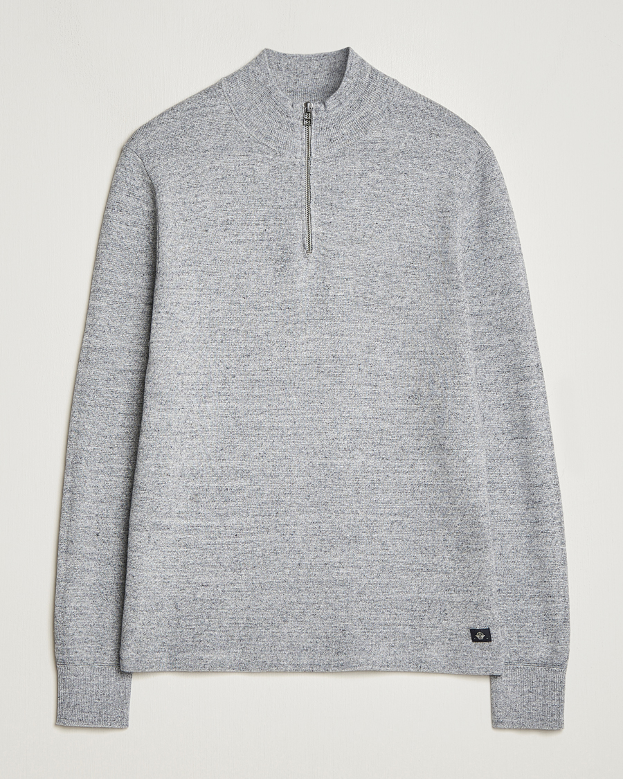 Herre | Gensere | Dockers | Half Zip Sweater Smokestack Heather
