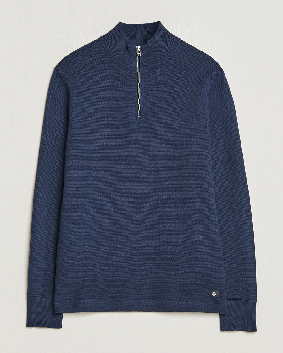 Herre | Gensere | Dockers | Half Zip Sweater Navy Blazer