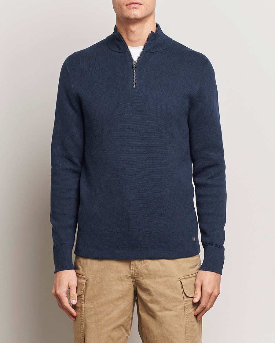 Herre | Avdelinger | Dockers | Half Zip Sweater Navy Blazer