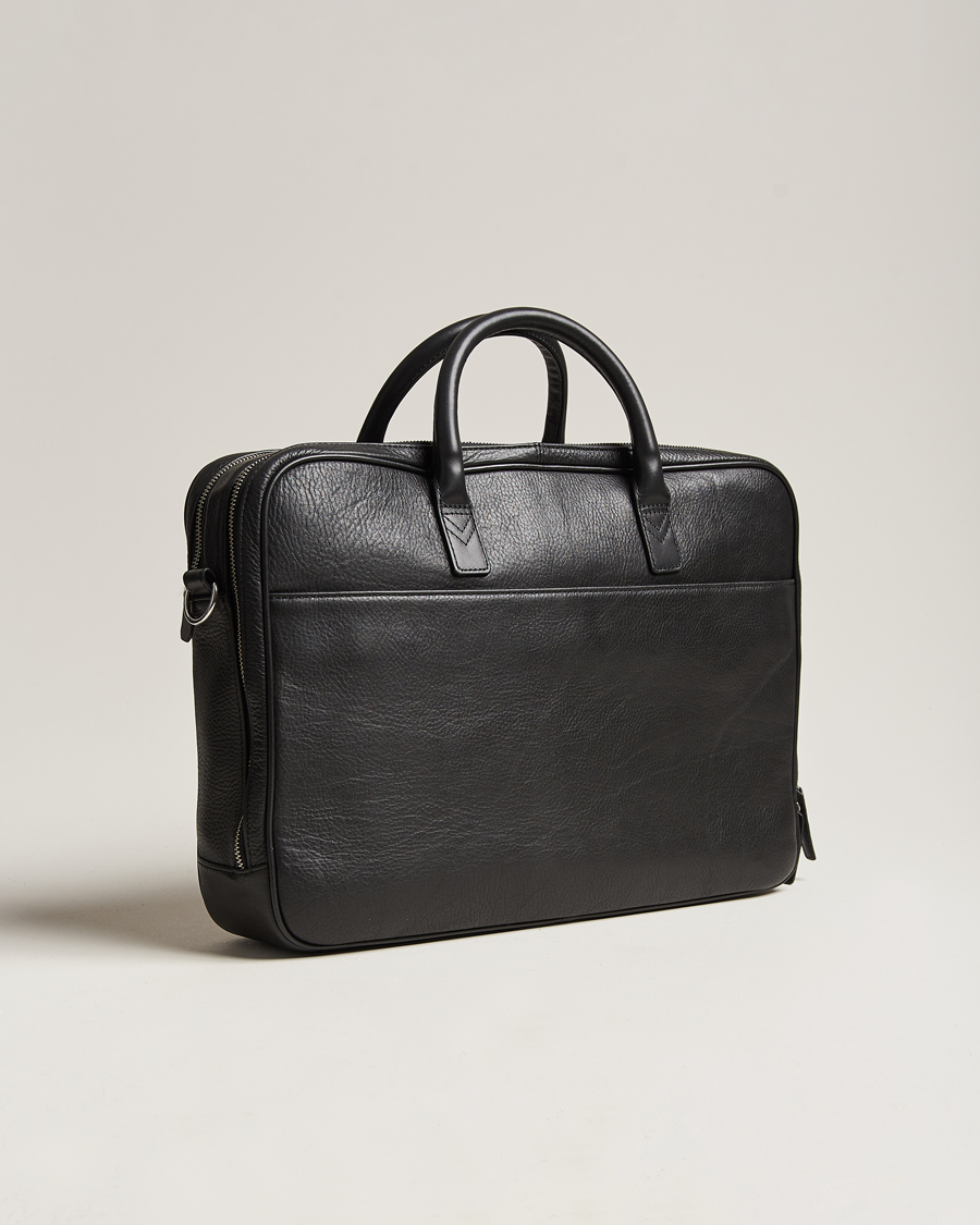 Herre | Vesker | Loake 1880 | Westminster Grain Leather Briefcase Black
