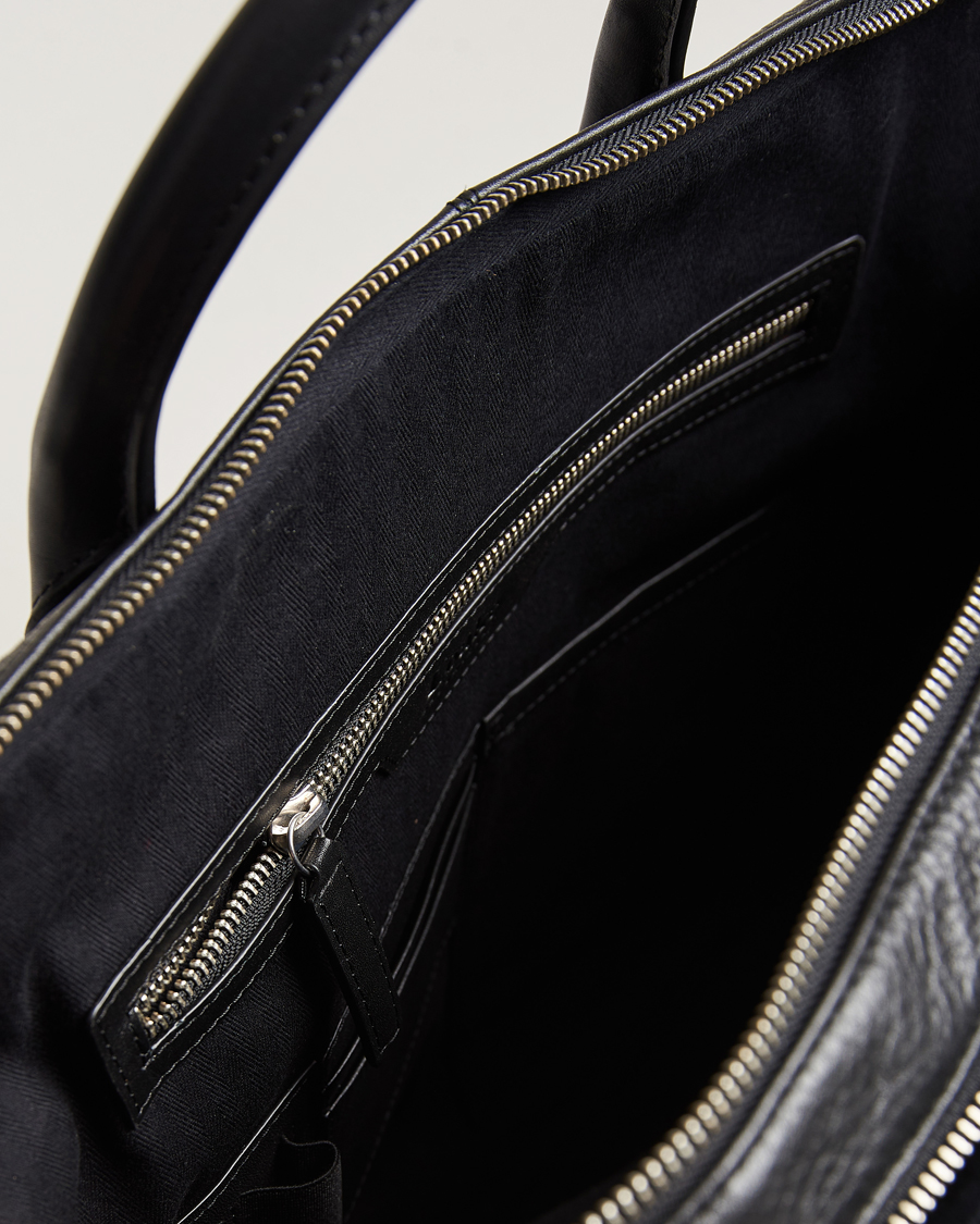 Herre | Vesker | Loake 1880 | Westminster Grain Leather Briefcase Black