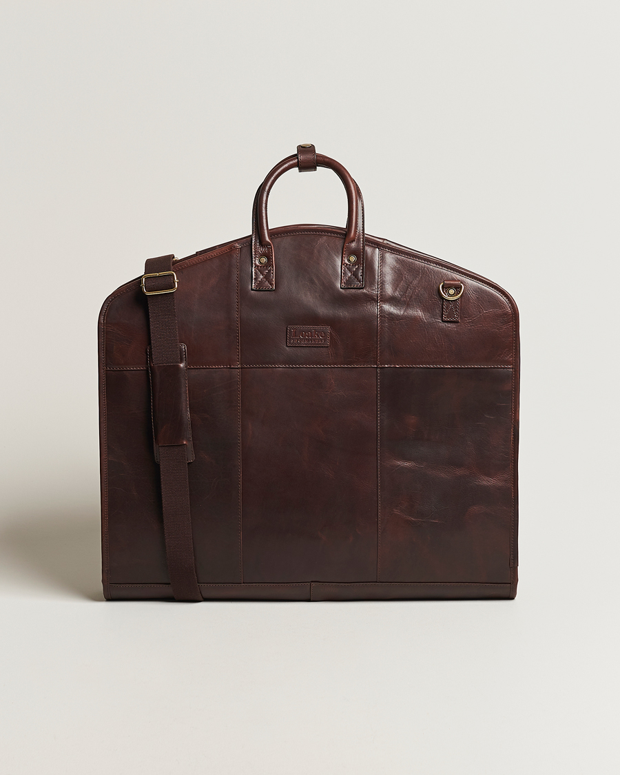 Herre | Vesker | Loake Shoemakers | London Leather Suit Carrier Brown