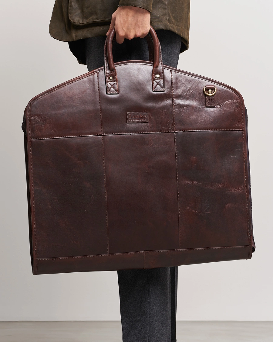 Herre | Vesker | Loake 1880 | London Leather Suit Carrier Brown