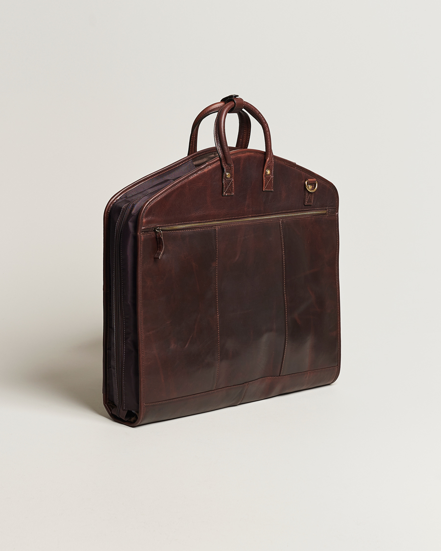Herre | Vesker | Loake Shoemakers | London Leather Suit Carrier Brown