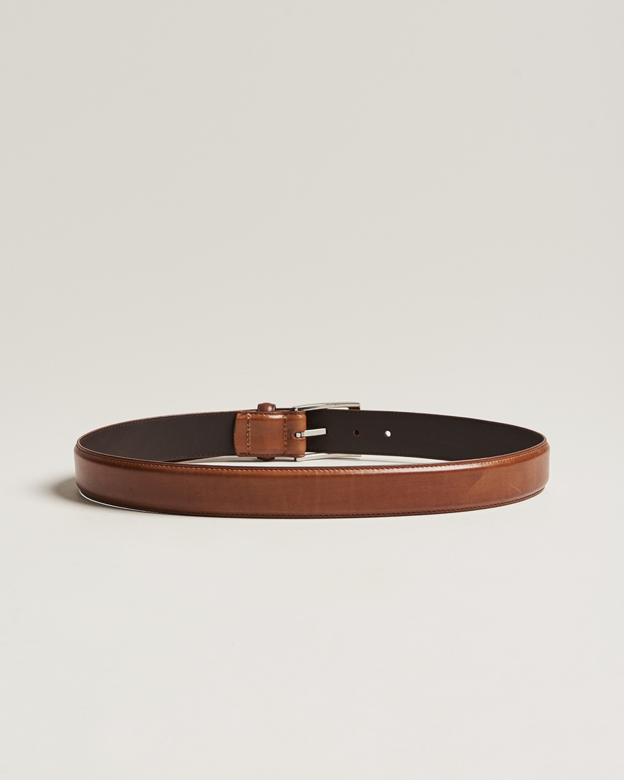 Herre | Business & Beyond | Loake 1880 | Philip Leather Belt Cedar