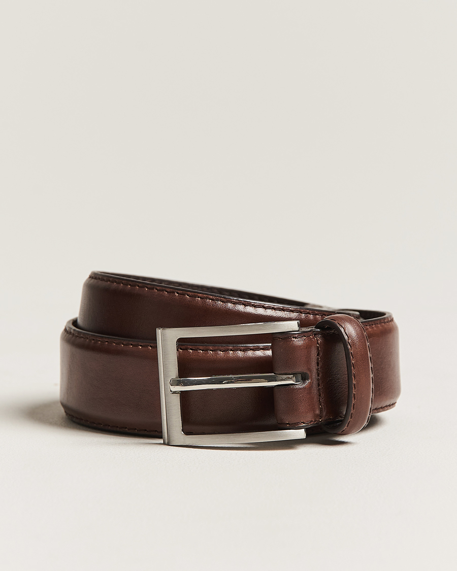 Herre | Belter | Loake Shoemakers | Philip Leather Belt Dark Brown
