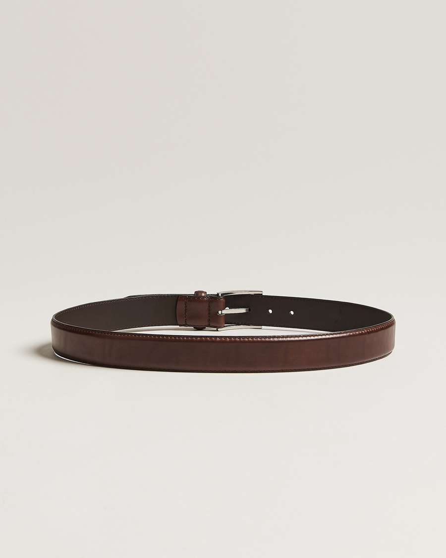 Herre | Business & Beyond | Loake 1880 | Philip Leather Belt Dark Brown