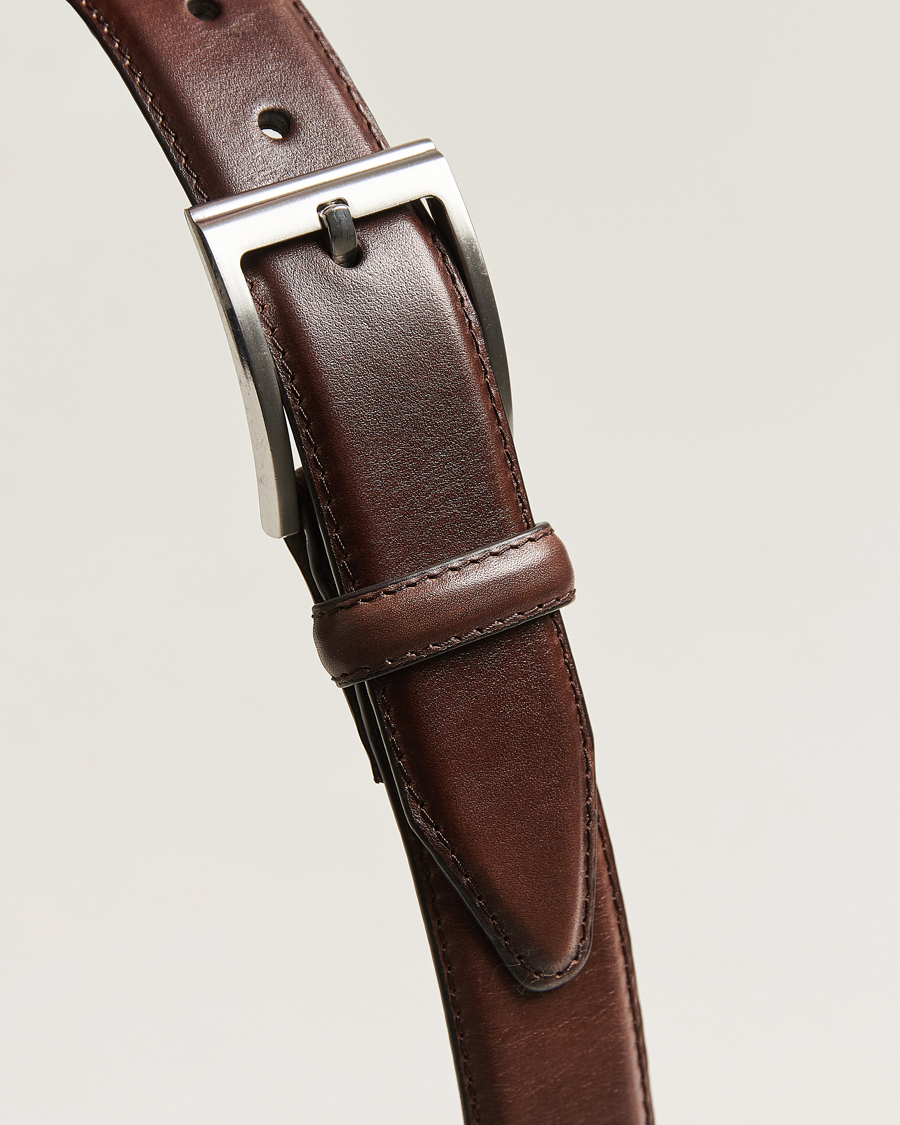Herre | Belter | Loake Shoemakers | Philip Leather Belt Dark Brown