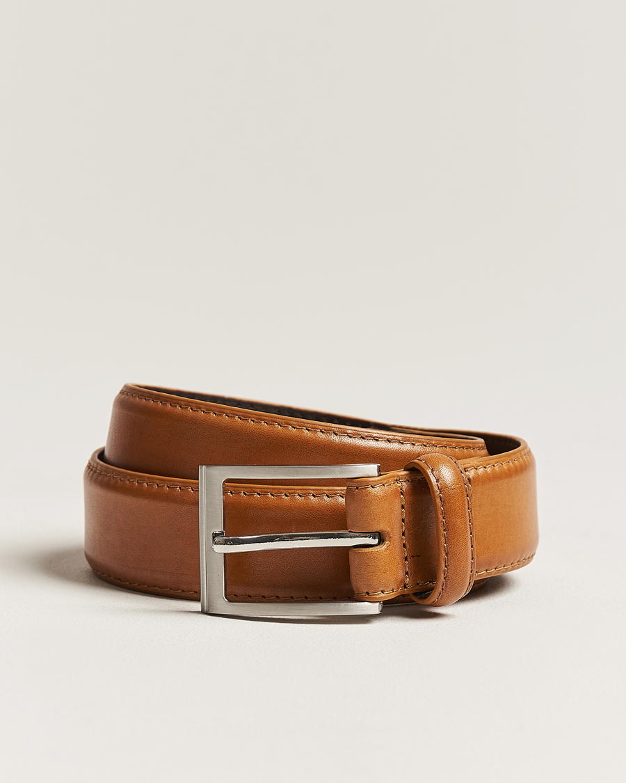 Herre | Belter | Loake Shoemakers | Philip Leather Belt Tan