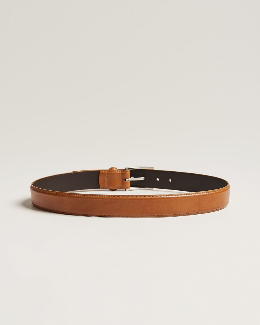 Men | Loake 1880 | Loake 1880 | Philip Leather Belt Tan