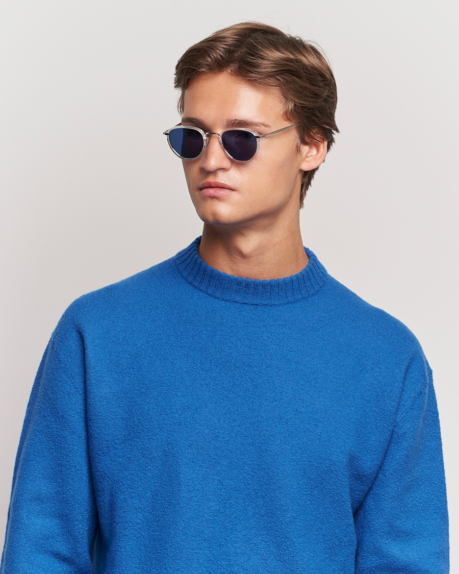 Herre | Solbriller | EYEVAN 7285 | 797 Sunglasses Silver/Blue