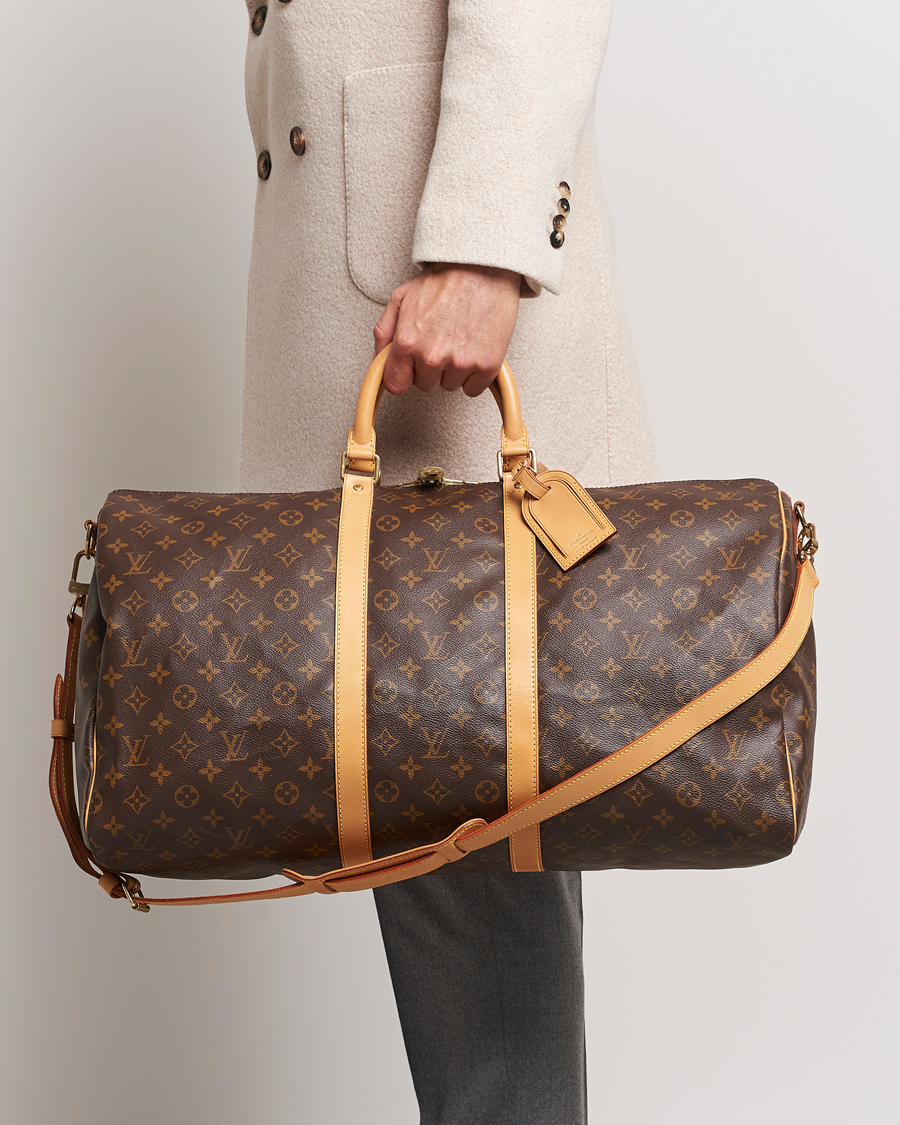 Herre |  | Louis Vuitton Pre-Owned | Keepall Bandoulière 55 Monogram