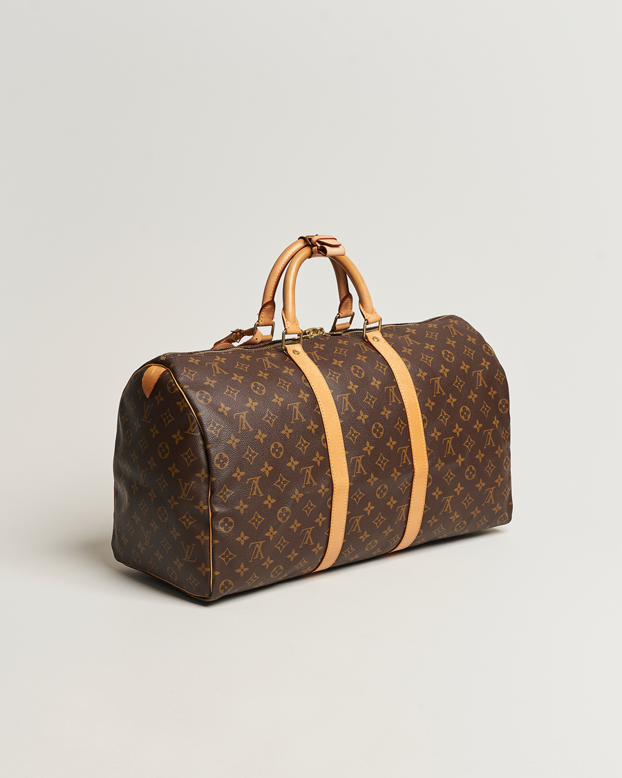 Herre | Pre-Owned & Vintage Bags | Louis Vuitton Pre-Owned | Keepall 50 Bag Monogram