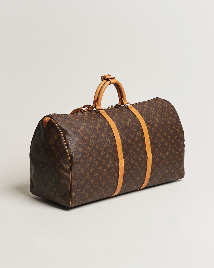 Herre | Louis Vuitton Pre-Owned Keepall 60 Bag Monogram | Louis Vuitton Pre-Owned | Keepall 60 Bag Monogram