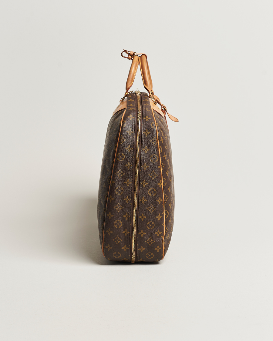 USED LV LOUIS VUITTON MONOGRAM ALIZE 1 POCHE TRAVEL BAG Used 24h