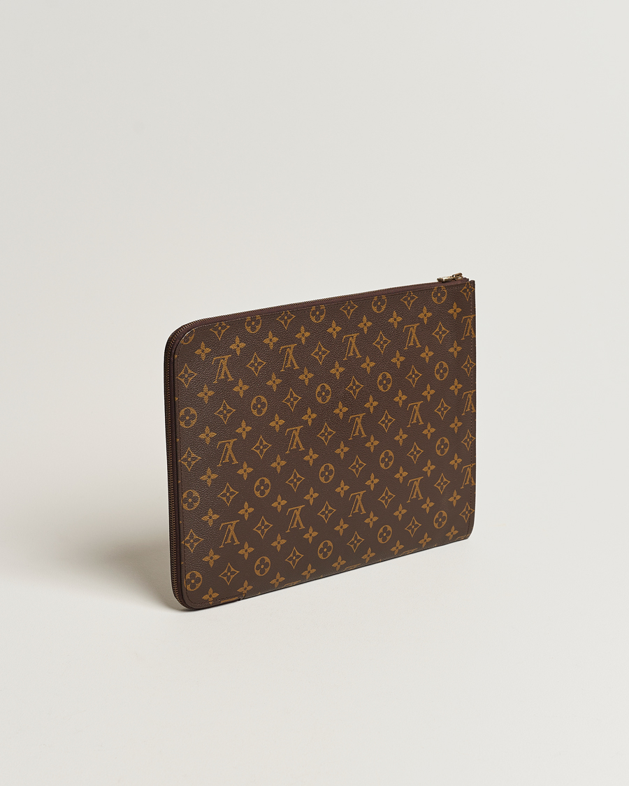 Herre | Louis Vuitton Pre-Owned Posh Documan Document Bag Monogram | Louis Vuitton Pre-Owned | Posh Documan Document Bag Monogram