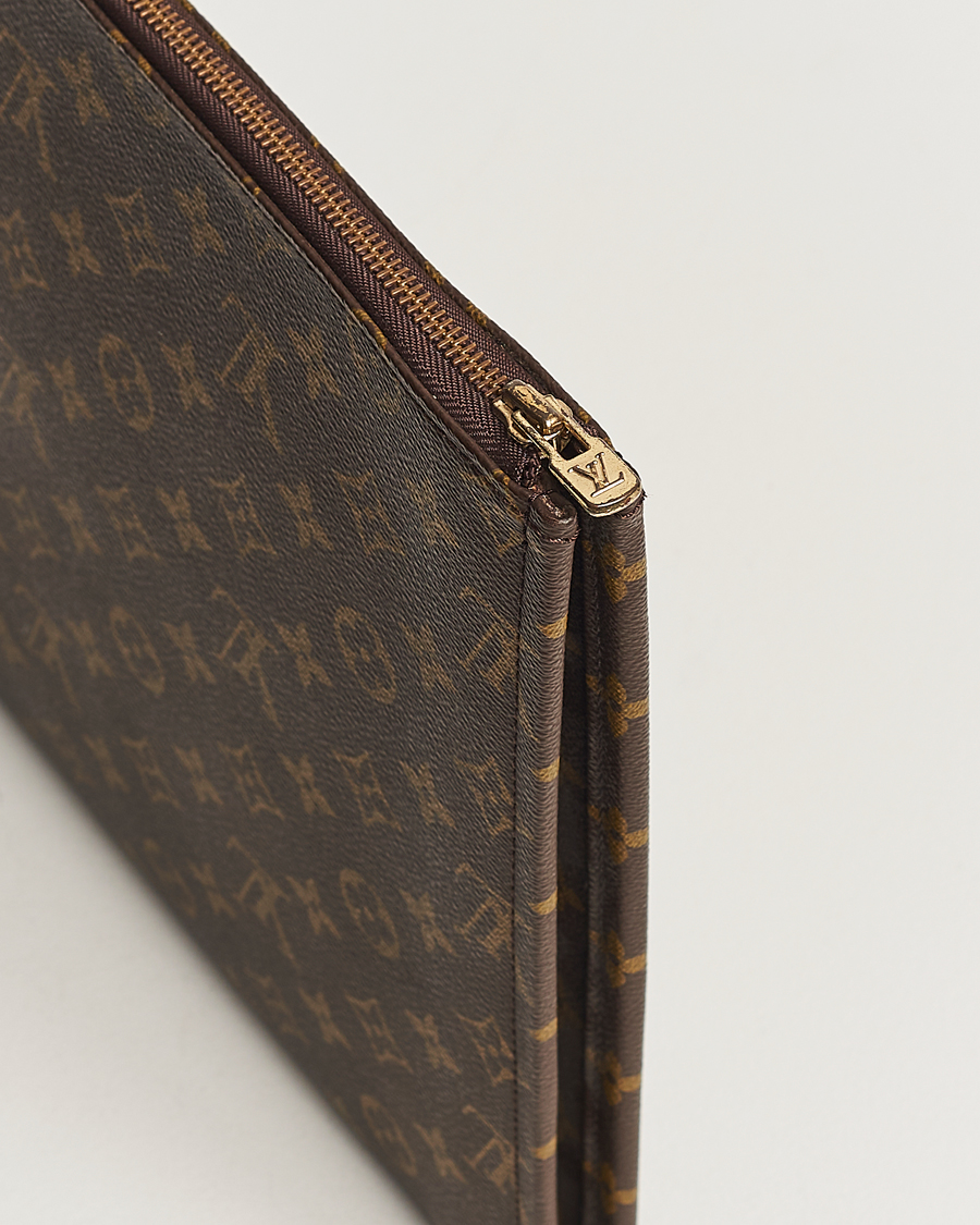 Herre | Louis Vuitton Pre-Owned Posh Documan Document Bag Monogram | Louis Vuitton Pre-Owned | Posh Documan Document Bag Monogram