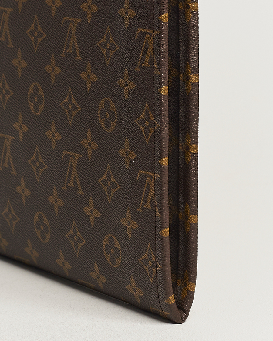 Herre | Louis Vuitton Pre-Owned Posh Documan Document Bag Monogram | Louis Vuitton Pre-Owned | Posh Documan Document Bag Monogram