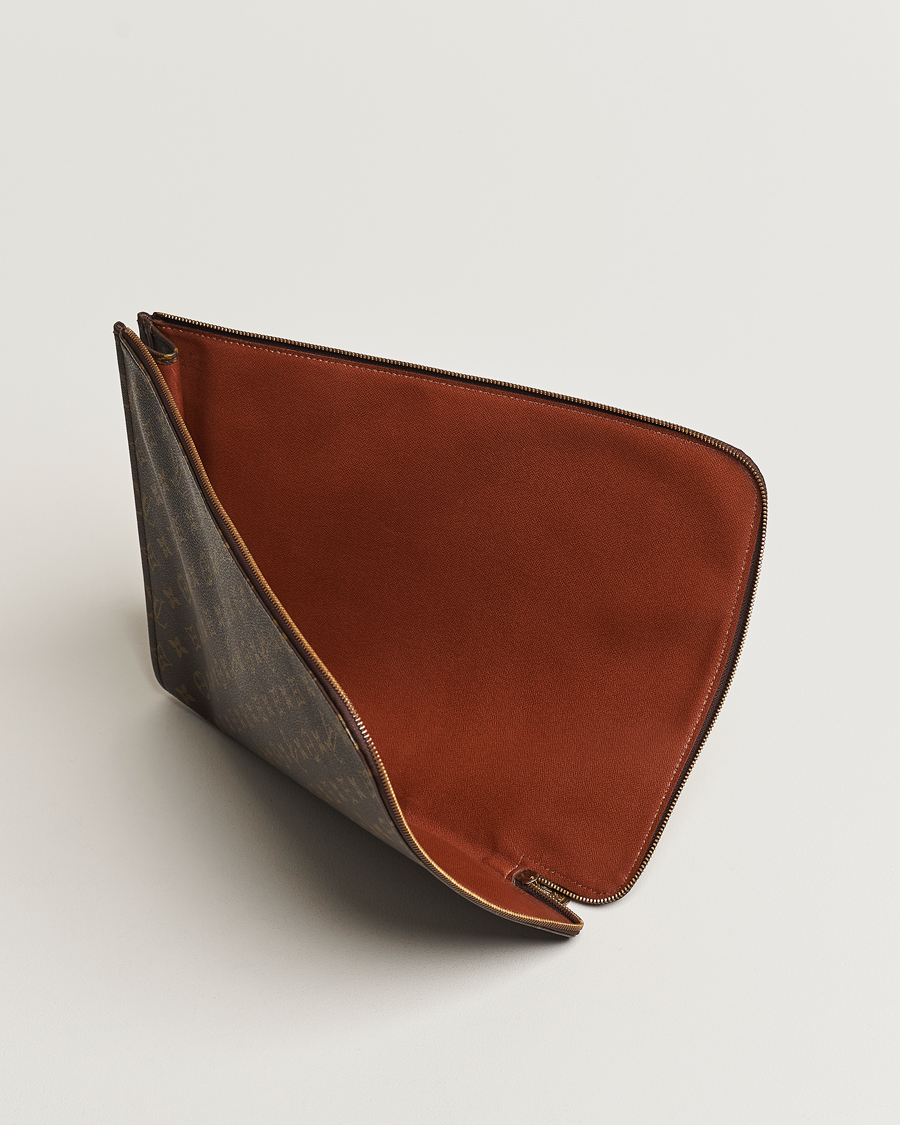 Herre | Louis Vuitton Pre-Owned Posh Documan Document Bag Monogram | Louis Vuitton Pre-Owned | Posh Documan Document Bag Monogram