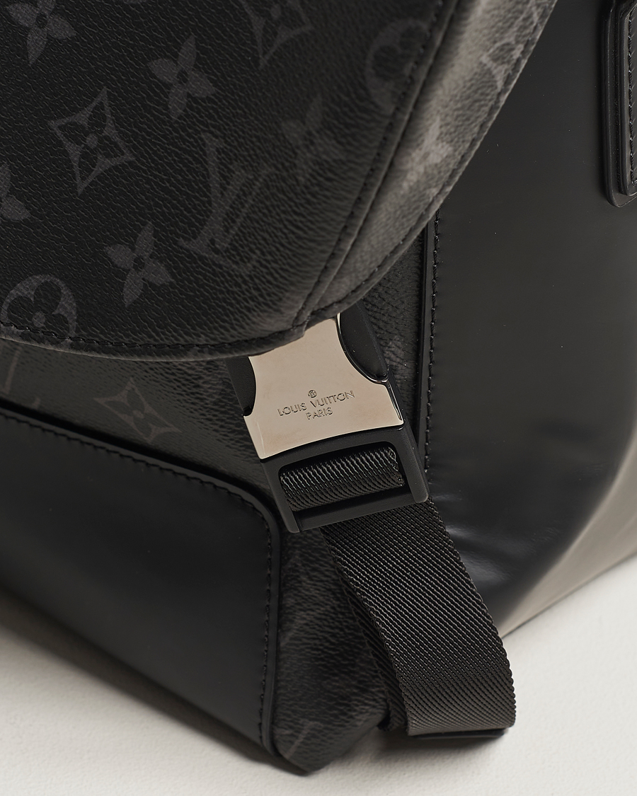 Herre | Louis Vuitton Pre-Owned Messenger Voyager MM Bag Monogram Eclipse | Louis Vuitton Pre-Owned | Messenger Voyager MM Bag Monogram Eclipse