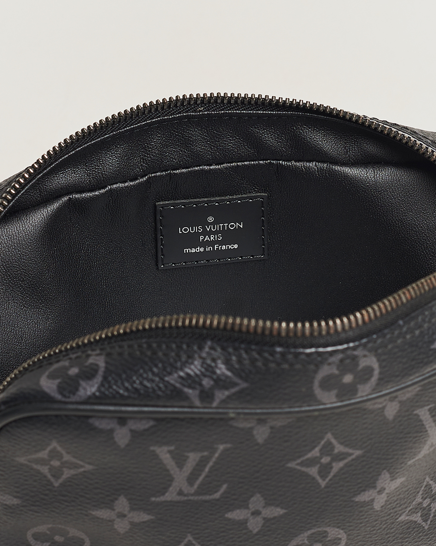 Herre | Louis Vuitton Pre-Owned Toiletry Bag PM Monogram Eclipse | Louis Vuitton Pre-Owned | Toiletry Bag PM Monogram Eclipse
