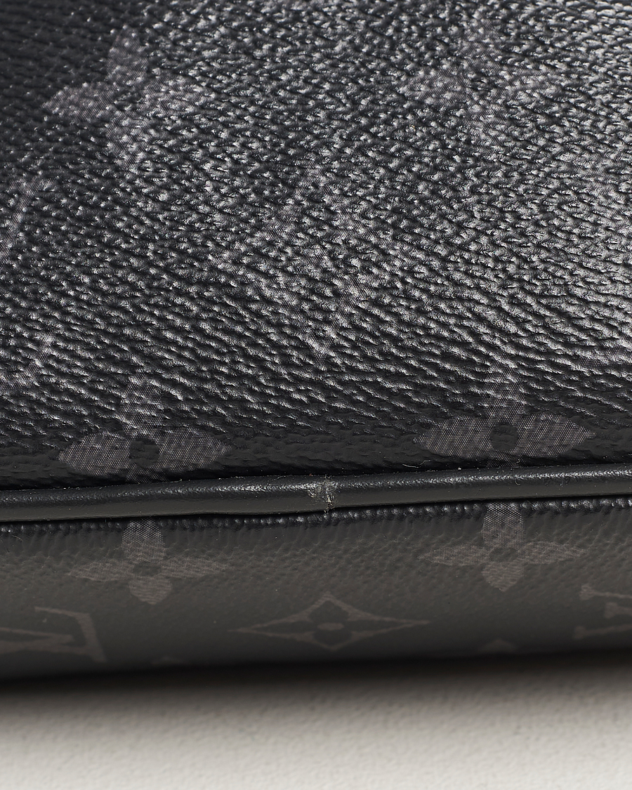 Herre | Louis Vuitton Pre-Owned Toiletry Bag PM Monogram Eclipse | Louis Vuitton Pre-Owned | Toiletry Bag PM Monogram Eclipse