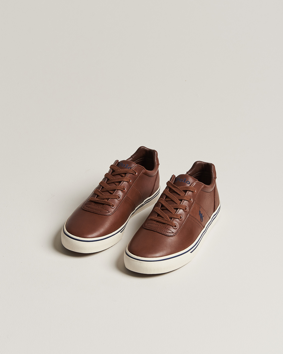 Herre | Sneakers | Polo Ralph Lauren | Hanford Leather Sneaker Tan