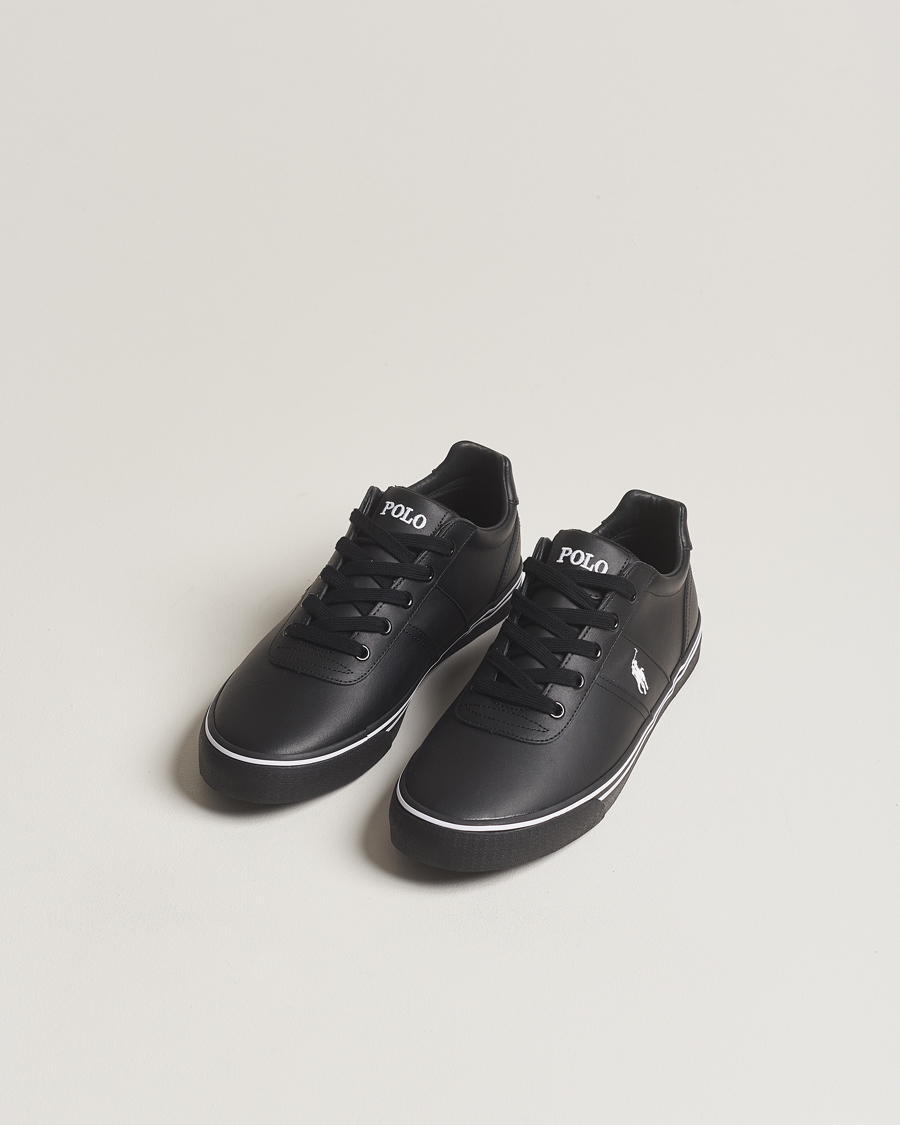 Herre | Svarte sneakers | Polo Ralph Lauren | Hanford Leather Sneaker Black