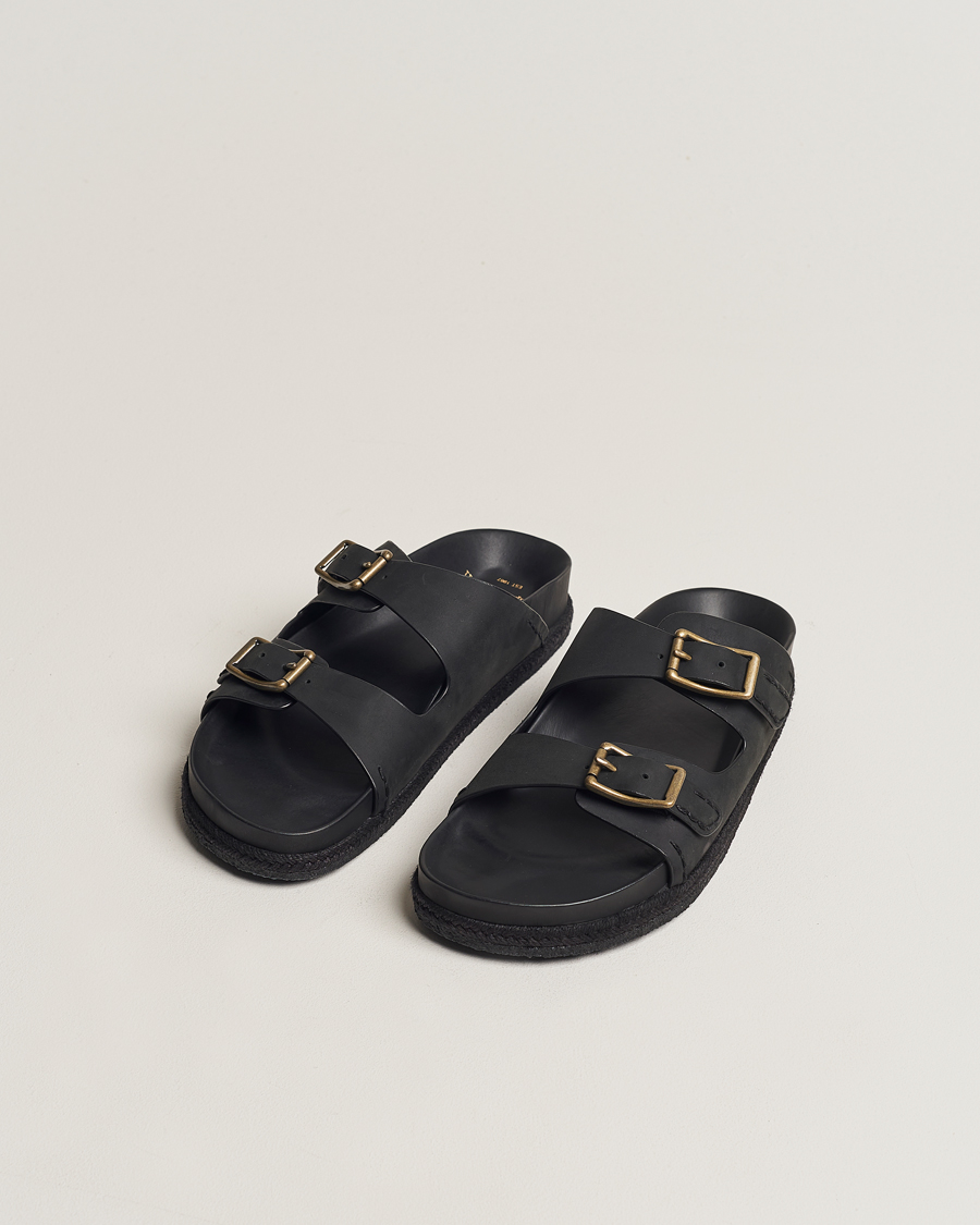Herre | Nytt i butikken | Polo Ralph Lauren | Turbach Leather Sandals Black