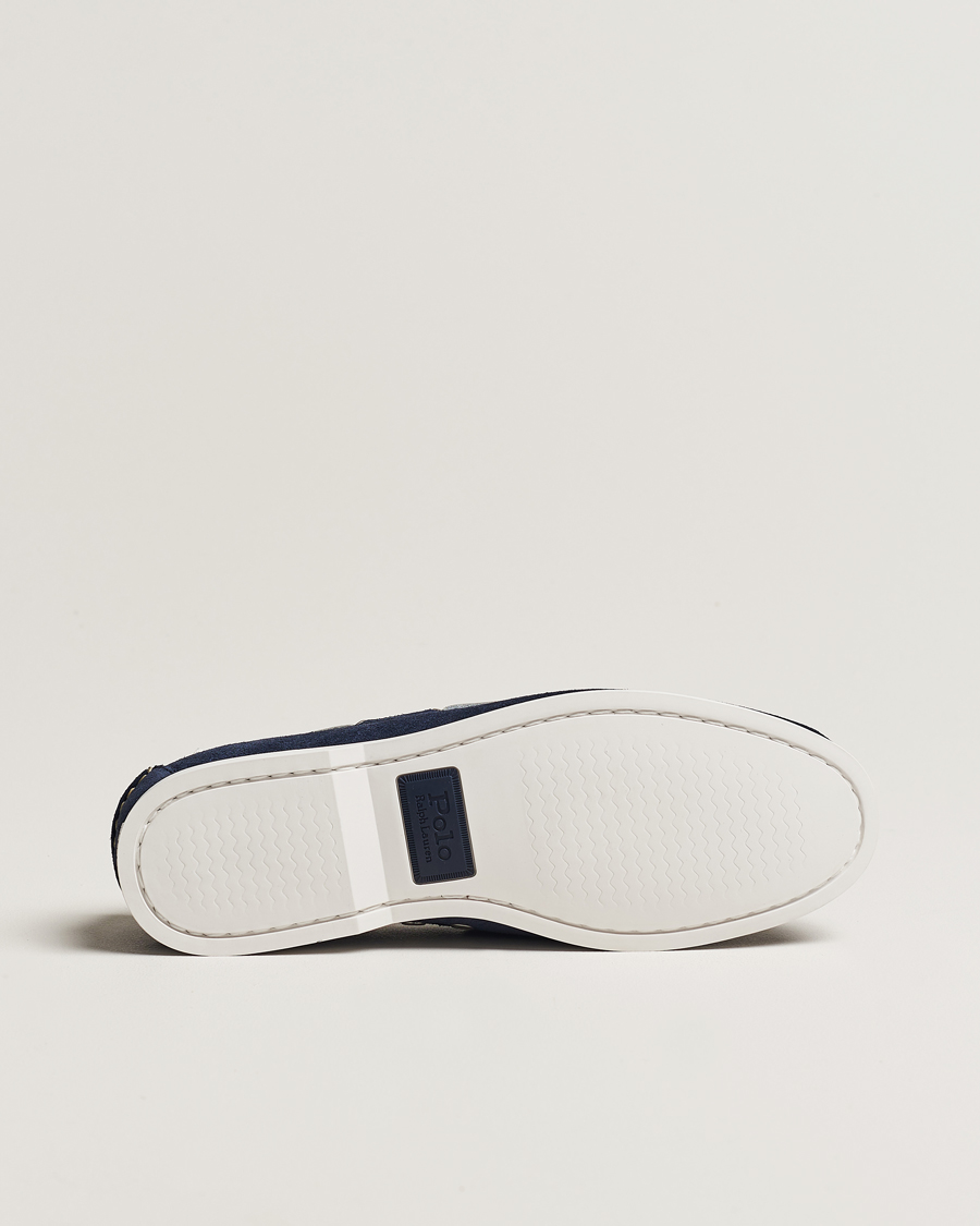 Herre | Polo Ralph Lauren Merton Suede Boat Shoe Hunter Navy | Polo Ralph Lauren | Merton Suede Boat Shoe Hunter Navy