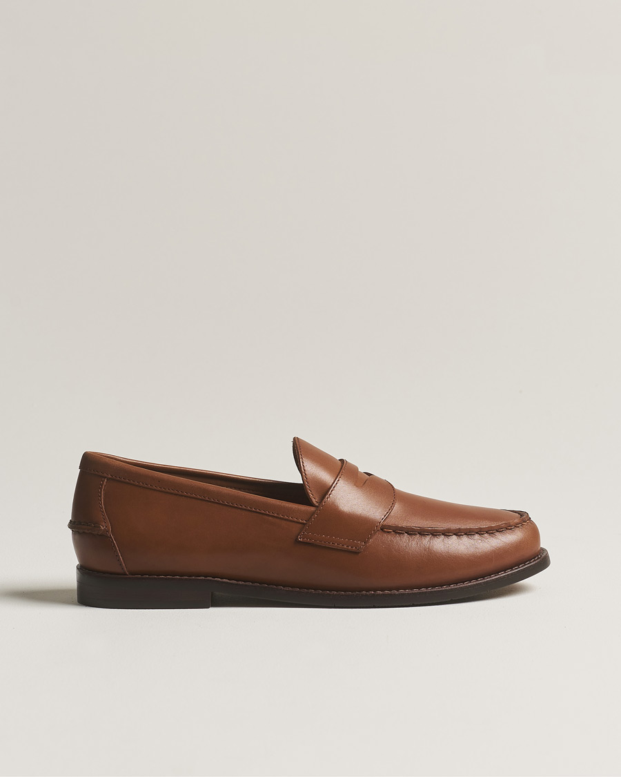 Herre | Loafers | Polo Ralph Lauren | Leather Penny Loafer Tan