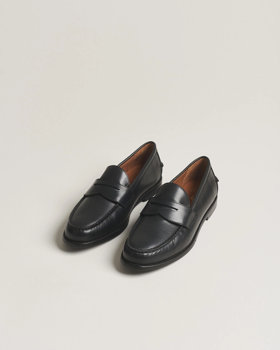 Herre | Sko | Polo Ralph Lauren | Leather Penny Loafer  Black