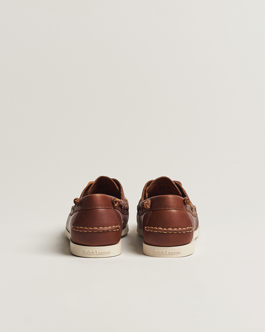 Herre | Seilersko | Polo Ralph Lauren | Merton Leather Boat Shoe Tan