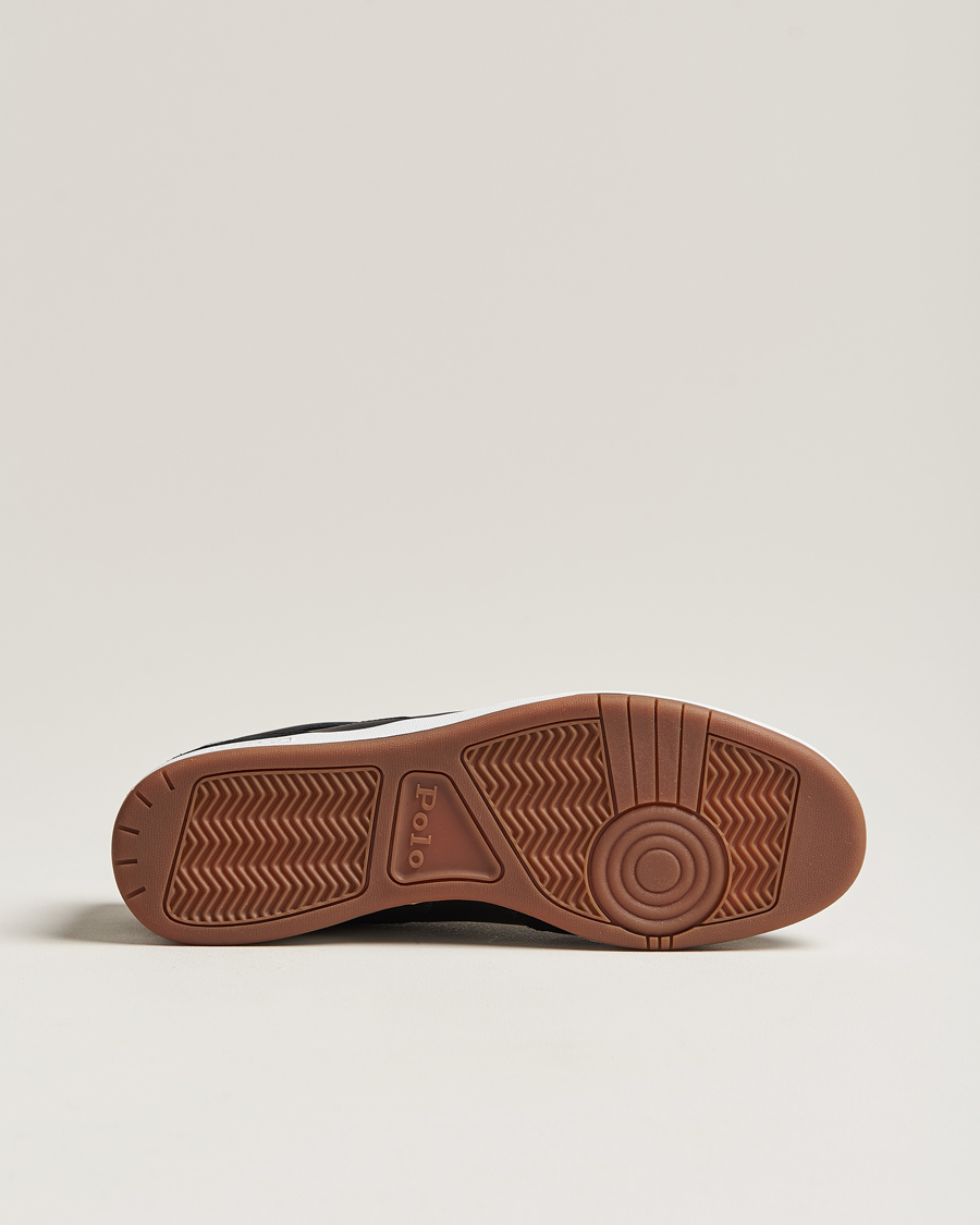 Herre | Sneakers | Polo Ralph Lauren | CRT Leather/Suede Sneaker Black/White
