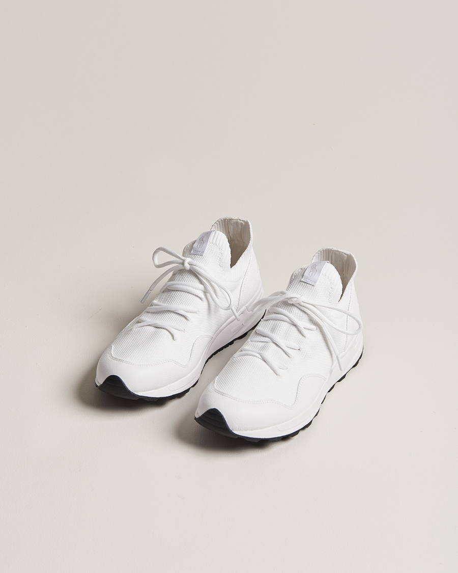Herr | Vita sneakers | Polo Ralph Lauren | Trackster 200II Sneaker Mesh/Leather White