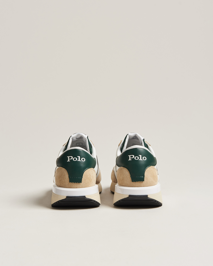 Herre | Polo Ralph Lauren Train 89 Running Sneaker Suede/Mesh White | Polo Ralph Lauren | Train 89 Running Sneaker Suede/Mesh White